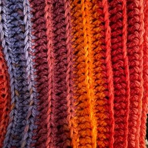 50x60in Handmade Crochet Chunky Throw